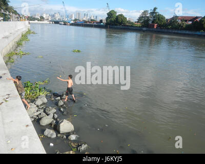 08362 Punta Santa Ana Parc linéaire de la rivière Pasig Pandacan Beata Manille 10 Banque D'Images