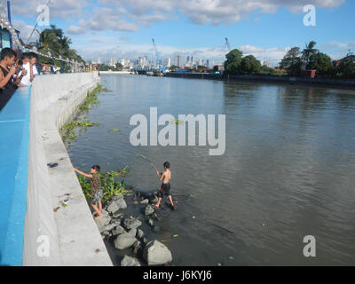 08362 Punta Santa Ana Parc linéaire de la rivière Pasig Pandacan Beata Manille 11 Banque D'Images