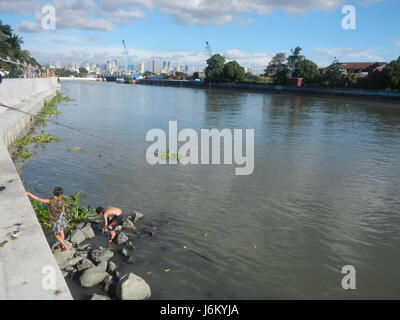 08362 Punta Santa Ana Parc linéaire de la rivière Pasig Pandacan Beata Manille 13 Banque D'Images