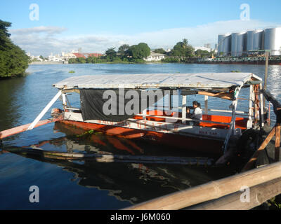 08765 Punta Santa Ana Manille Park Rivière Pasig Pandacan Beata Street 16 Banque D'Images