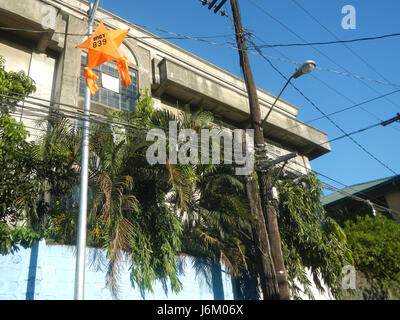 08792 Punta Santa Ana Manille Park Rivière Pasig Pandacan Beata Street 14 Banque D'Images