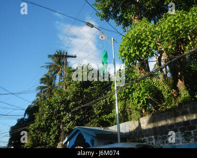 08792 Punta Santa Ana Manille Park Rivière Pasig Pandacan Beata Street 19 Banque D'Images