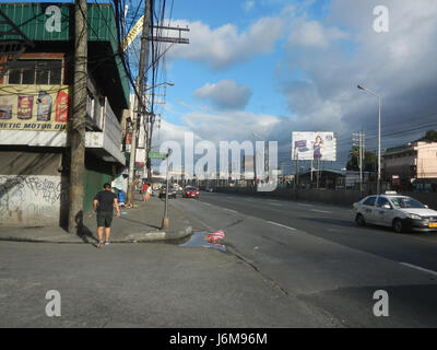 0901JfC. Jose EDSA Passerelle Malibay Pasay 09 barangays Cabrera Banque D'Images