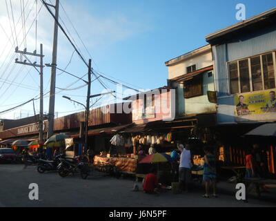 07679 Marché Pampanga Juan Luna Street Gagalangin Tondo, Manille 01 Banque D'Images