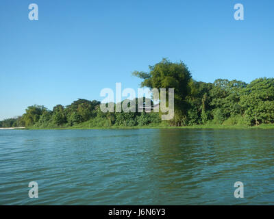 09501 Rives Pulilan Plaridel Bulacan 07 construction d'enrochement Banque D'Images
