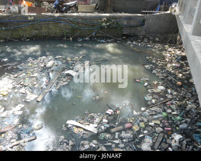 09700 Santa Cruz Tondo, Manille Tayuman Drainage 17 Pont Estero Banque D'Images