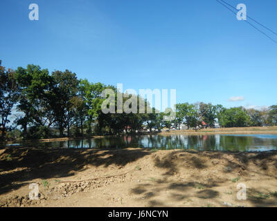 09367 Les étangs du poisson dans Malamig, Bustos, Bulacan 02 Banque D'Images