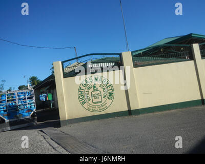 07532 San Rafael Memorial Park Highway San Roque Bulacan ferme au marché Road 09 Banque D'Images