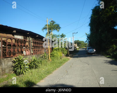 07532 San Rafael Memorial Park Highway San Roque Bulacan ferme au marché Road 21 Banque D'Images