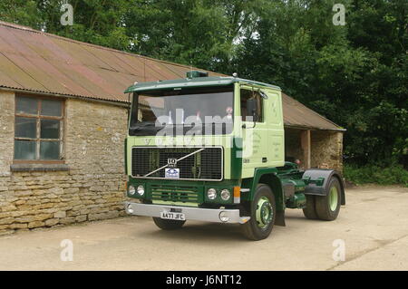 Camion Volvo F10 1983 Banque D'Images