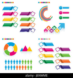 Infographie entreprise paramétrage du modèle. Vector illustration. Le workflow peut être utilisé pour la mise en page, bannière, diagramme, plusieurs options, la conception web, l'élément de ligne du temps Banque D'Images