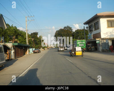 09779 Ville Candaba Pampanga 43 L'École de l'Église Banque D'Images