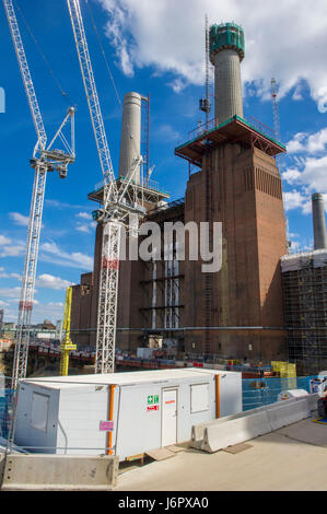 Battersea Power Station 2017 Réaménagement Banque D'Images