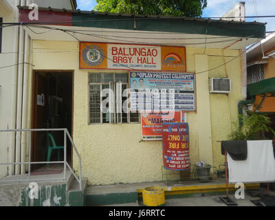 06100 Balungao Barangay, Calumpit Bulacan, Hall Municipal Park 30 Banque D'Images