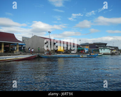 Les rives de l'Atlag et du Panasahan dans la ville de Malolos, Bulacan, sont connues pour leurs paysages naturels et la faune des oiseaux, soulignant la richesse environnementale de la région. Banque D'Images