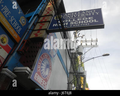 0710 Barangay Pag-Asa Arellano University Campus Plaridel Mandaluyong City 11 Banque D'Images