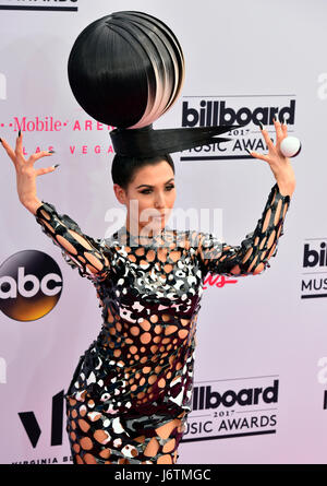 Las Vegas, NV, USA. 21 mai, 2017. En arrivant à l'LaLa Z 2017 Billboard Music Awards à la T-Mobile Arena de Las Vegas, Nevada le 21 mai 2017. Credit : Ken Howard/media/Alamy Punch Live News Banque D'Images