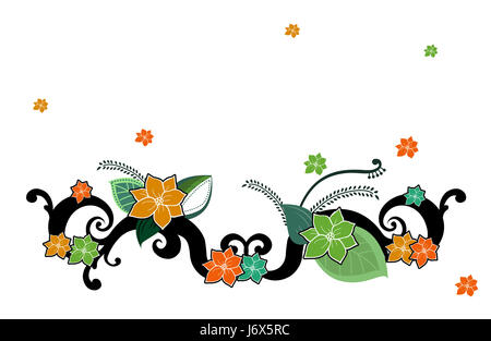 Les feuilles des plantes à fleurs motif feuillage vert pelouse printemps belle beauteously Banque D'Images