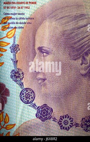 100 notes d'Argentine Peso Banque D'Images