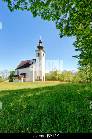 Alpes Autriche église de village Golling Banque D'Images