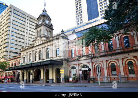 La gare ferroviaire centrale, Brisbane, Queensland, Australie Banque D'Images