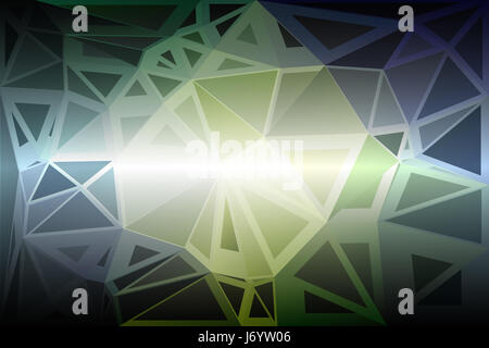 Abstrait gris violet jaune Tailles aléatoires poly faible fond géométrique Banque D'Images