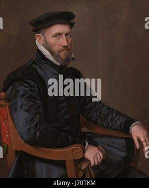 Anthonis Mor Sir Thomas Gresham (1519 - 1579). Commerçant et agent financier de la couronne anglaise aux Pays-Bas Banque D'Images
