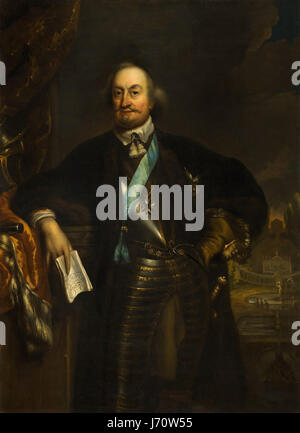 Jan de Baen (1633-1702) Portrait de Johan Maurits (1604-1679), comte de Nassau-Siegen, fondateur de la Mauritshuis. Banque D'Images