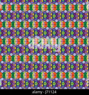 Motif dessiné à la main de luxe en style carnaval arlequin. vector illustration modèle homogène. Triangle abstrait mosaïque complexe de fond de tissu, wra Illustration de Vecteur