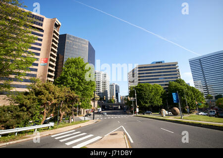 North Fort Myer drive par Rosslyn Virginia Washington DC USA Banque D'Images