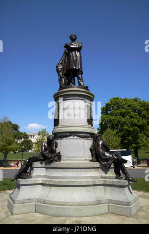 Le président James Garfield. Un memorial Washington DC USA Banque D'Images