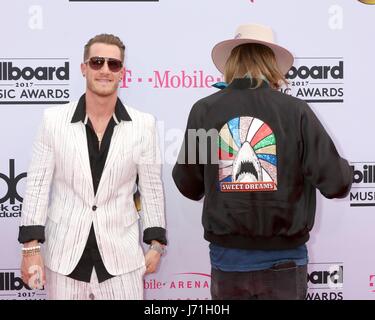 Floride Géorgie Ligne, Tyler Hubbard, Brian Kelley à arrivées de Billboard Music Awards 2017 - Arrivées, T-Mobile Arena, Las Vegas, NV 21 Mai, 2017. Photo par : Priscilla Grant/Everett Collection Banque D'Images