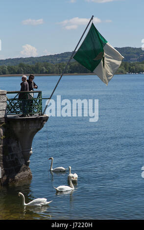 Arona, Lago Maggiore Banque D'Images