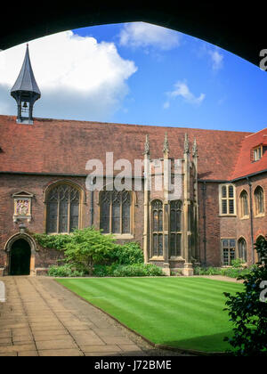 L'université Queen's College de Cambridge, Cambridge, UK Banque D'Images