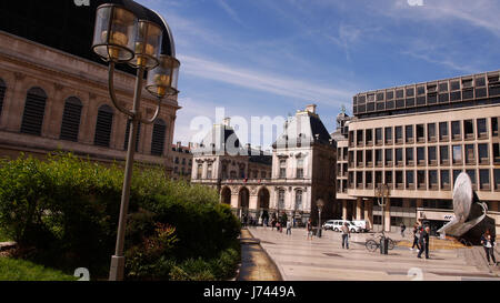 Louis Pradel square dans la ville de Lyon (sud-est de la france) Banque D'Images