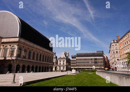 Louis Pradel square dans la ville de Lyon (sud-est de la france) Banque D'Images