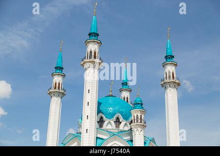 Mosquée Qolsharif à Kazan Kremlin Banque D'Images