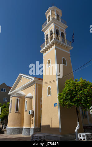 Église Saint-spyridon, Argostoli, Kefalonia, Grèce Banque D'Images