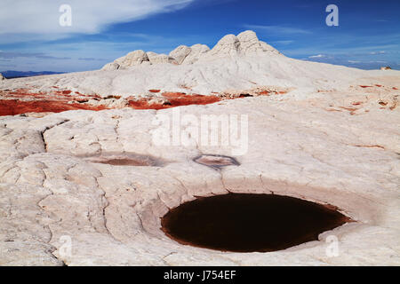 White Pocket rock formations, Vermilion Cliffs National Monument, Arizona, USA Banque D'Images