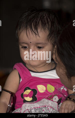 Petit Baby Boy with mother Banque D'Images