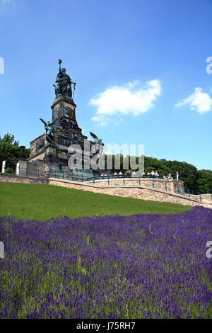 Dans le niederwald monument germania Banque D'Images