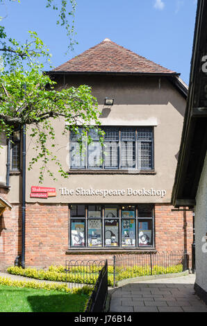 La librairie Shakespeare à Stratford-upon-Avon, Warwickshire Banque D'Images