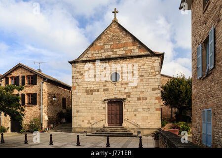 France, Rhône, Beaujolais, Pommiers, église Saint-Barthélemy Banque D'Images