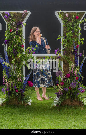 Londres, Royaume-Uni. 23 mai, 2017. La Chelsea Flower Show organisé par la Royal Horticultural Society avec M&G comme son sponsor principal pour la dernière année. Londres 23 mai, 2017 Crédit : Guy Bell/Alamy Live News Banque D'Images