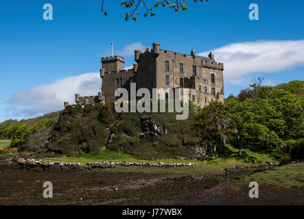 Château de Dunvegan dans la partie nord-ouest de Skye Banque D'Images