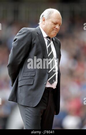 MARTIN JOL FULHAM FC MANAGER Upton Park Londres Angleterre 01 Septembre 2012 Banque D'Images