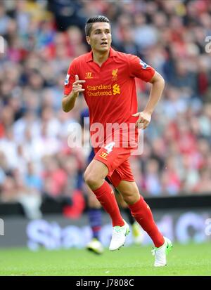 NURI SAHIN FC LIVERPOOL FC LIVERPOOL ANFIELD LIVERPOOL ANGLETERRE 02 Septembre 2012 Banque D'Images