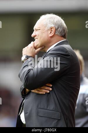 MARTIN JOL FULHAM FC MANAGER Upton Park Londres Angleterre 01 Septembre 2012 Banque D'Images