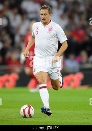 PHIL JAGIELKA ANGLETERRE ANGLETERRE Everton FC et FC Everton WEMBLEY Londres Angleterre 11 Septembre 2012 Banque D'Images