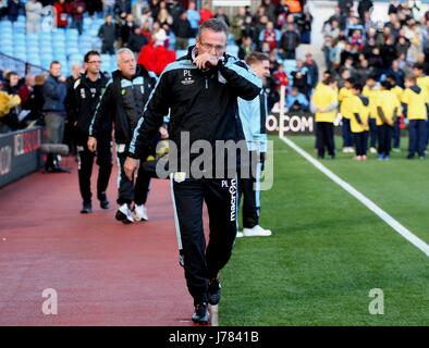 PAUL LAMBERT, ASTON VILLA V NORWICH CITY PARK HOTEL BIRMINGHAM ENGLAND 27 Octobre 2012 Banque D'Images